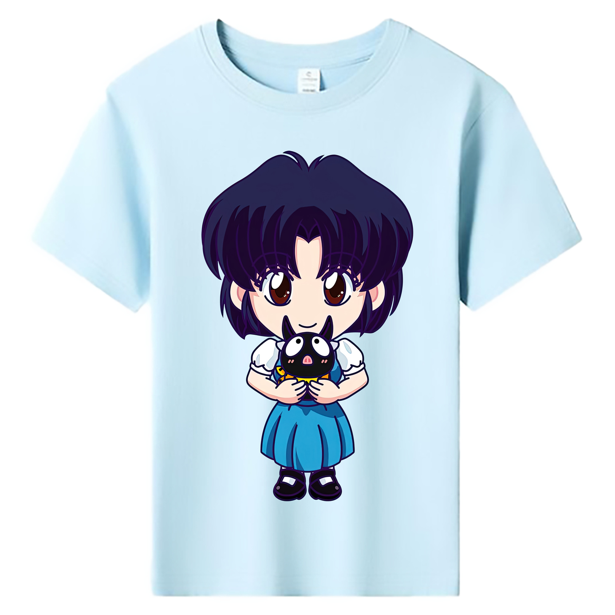 （画像用） 美少女戦士セーラームーン 水野 亜美 みずの あみ Sailor Moon Mizuno Ami 綿100％キッズTシャツ（フロントプリント）